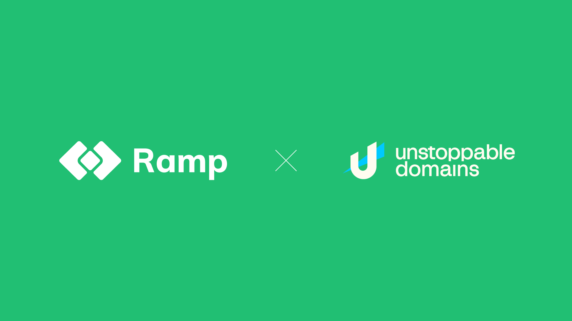 Ramp & Unstoppable Domains Logos