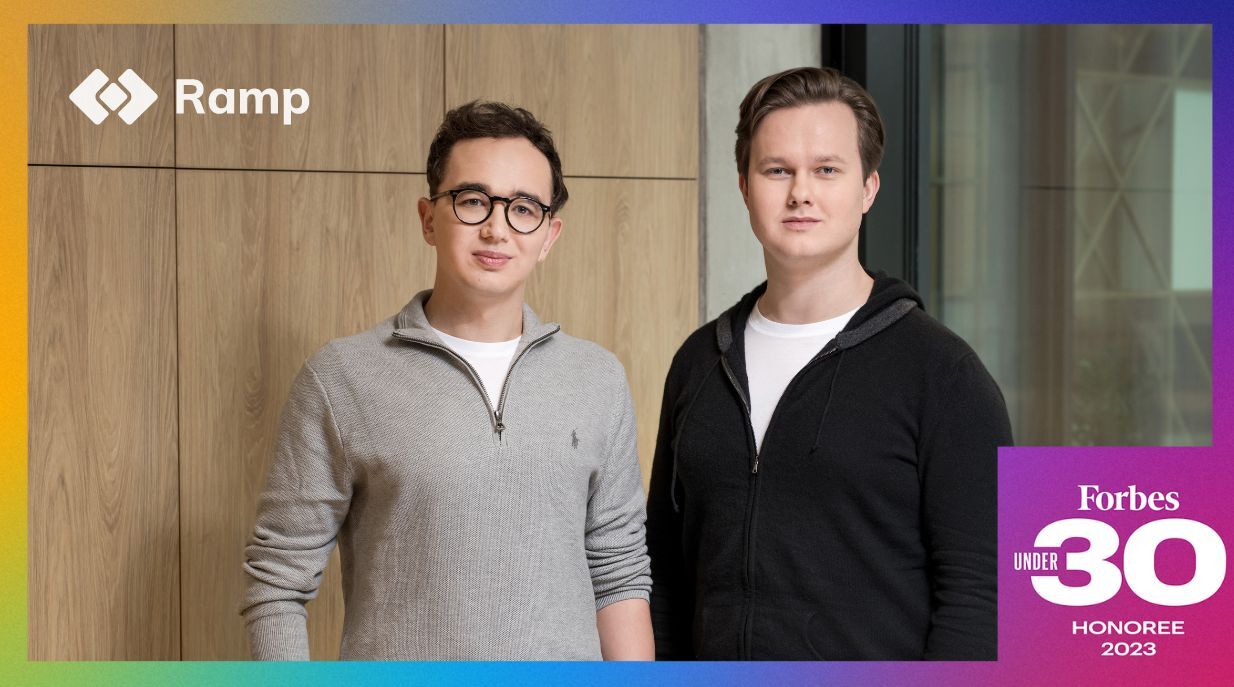 Ramp co-founders Forbes 30 under 30 list