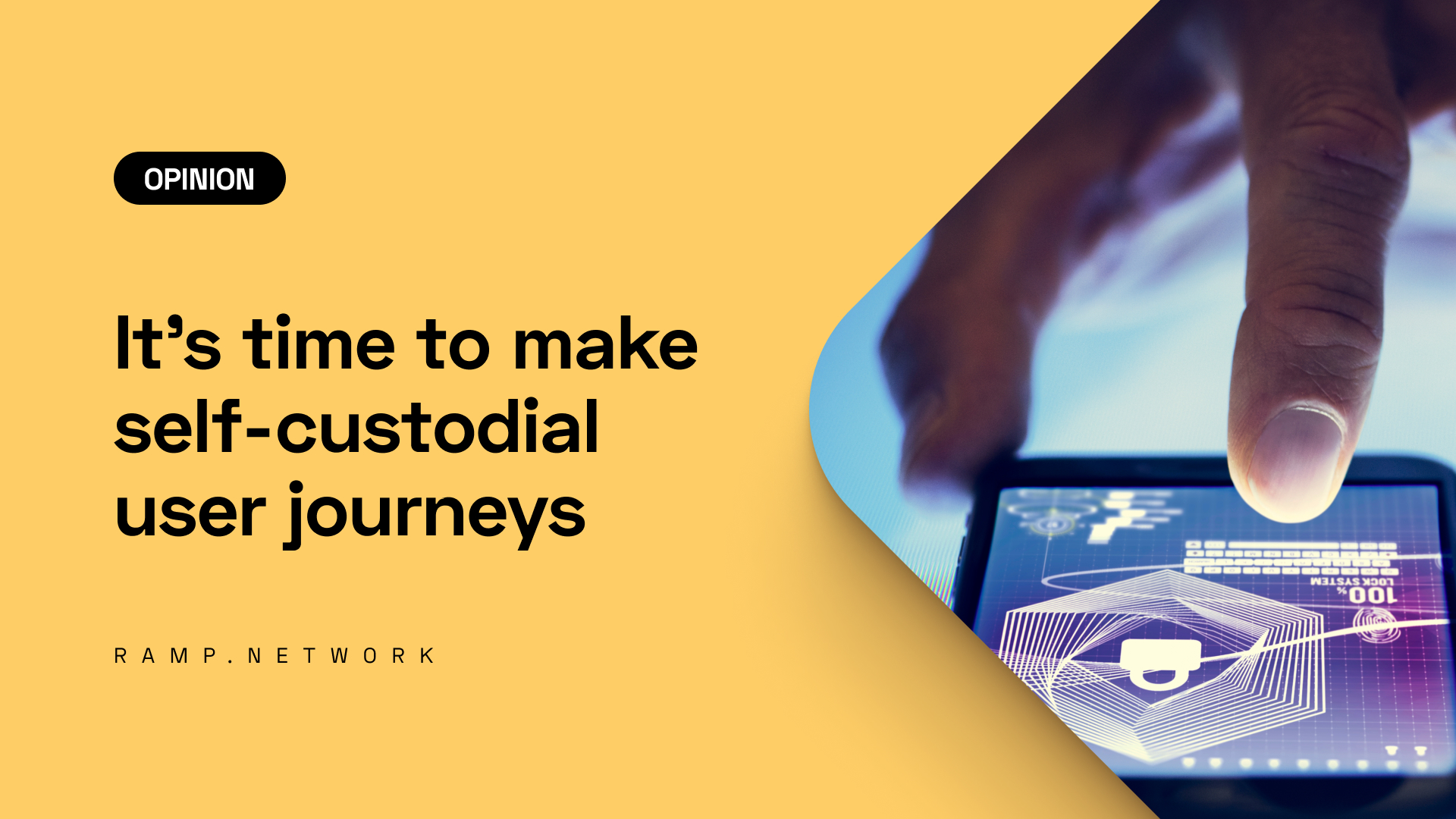 time to make self-custodial user journeys blog cover
